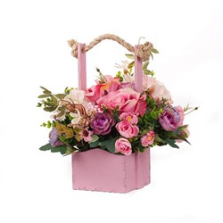 Декоративный ящик для цветов "110х110", Розовый 120х120х80/30...
											
											
							120х120х80/305 мм