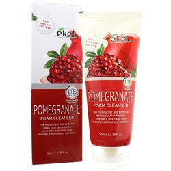 Пенка для умывания с экстрактом граната Ekel Pomegranate Foam Cleanser 100 ml