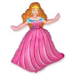 Шар Фигура, Принцесса / Princess (в упаковке) 39"/100 см