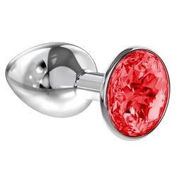 Анальная пробка Diamond Red Sparkle Small 4009-06Lola