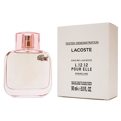 Тестер Lacoste Eau de L.12.12 pour Elle Sparkling 90 ml