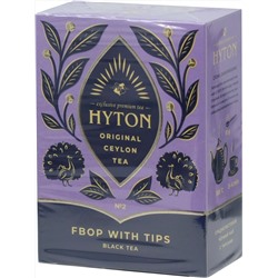 HYTON. Premium tea. FBOP с типсами 100 гр. карт.пачка