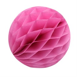 Бумажный шар-соты Нежно-розовый