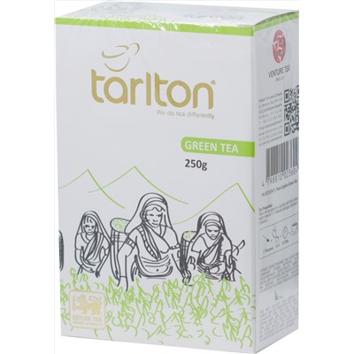 TARLTON. Green Tea GP1 250 гр. карт.пачка