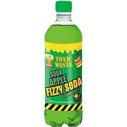 Напиток Toxic Waste Fizzy Soda Sour Apple 500мл