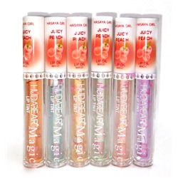 Проявляющий блеск для губ HudaBear Magic Lip Tint Honey Peach Temptation 6 шт.