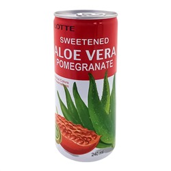 Алоэ Вера напиток со вкусом граната Lotte | Лотте 240мл