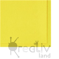 Фетр листовой жесткий 1мм/ цв.желтый/ 20х30см/ арт.1155/ 10шт в уп./ фас.1уп.