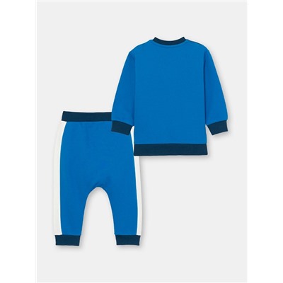 CSNB 90086-42-305 Комплект для мальчика (джемпер, брюки), синий
