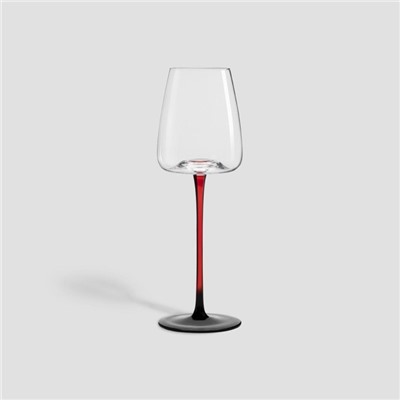 Бокал из стекла для вина Magistro «Амьен», 550 мл, 10×27,5 см, цвет красный