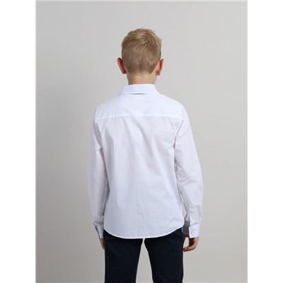 CWJB 63892-20 Рубашка для мальчика,белый