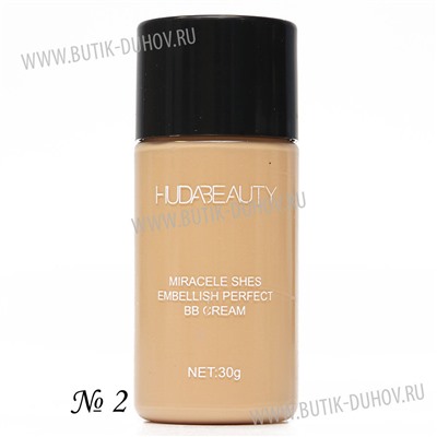 Тональный BB крем HudaBeauty Miracele Shes 30g 1