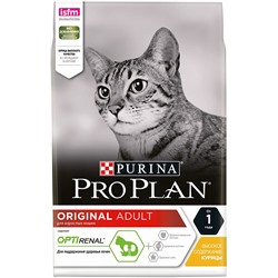 Pro Plan Adult Opti Renal для взрослых кошек, курица