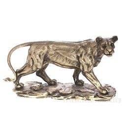 Фигура декоративная Львица (золото), L10W29.5H17 см