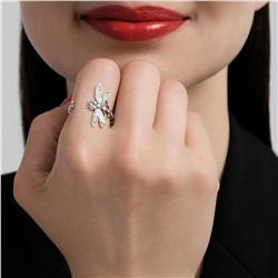 "Эльф" кольцо в серебряном покрытии из коллекции "Животные" от Jenavi