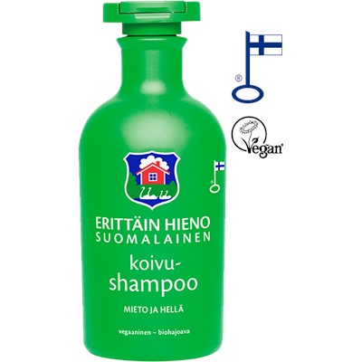 Березовый шампунь Erittain Hieno Suomalainen Koivushampoo (для ослабленных волос) 300 мл