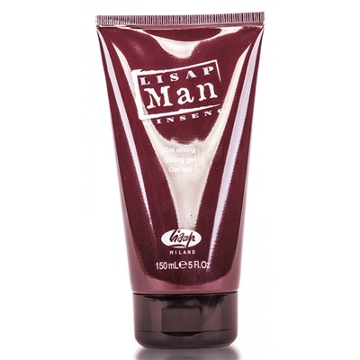 Strong Gel / Гель для волос Сильная фиксация, 150мл, MAN, LISAP