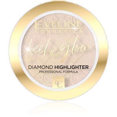 Хайлайтер для лица Feel The Glow тон 20 gold luminous, 4,2г