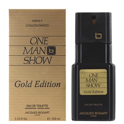 Мужская парфюмерия   Jacques Bogart One Man Show Gold Edition edt for man 100 ml