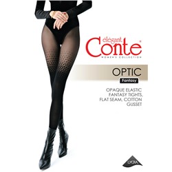 Фантазийные CONTE OPTIC Колготки женские