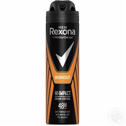 Дезодорант Спрей Rexona Men Антиперспирант Workout 150 мл