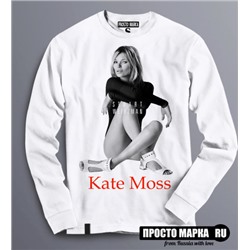 Толстовка Свитшот  с Кейт Мосс (Kate Moss)