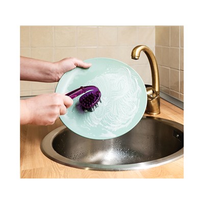 Щетка для мытья посуды ГЛЯНЕЦ_Микс (разноцветный) М 5203