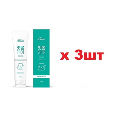 Norang Gum Care Toothpaste Зубная паста для укрепления десен 130г 3шт