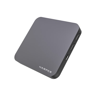 Смарт-ТВ приставка HARPER ABX-215 Android Box 4K (UltraHD) 2/16Gb Wi-Fi