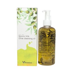Гидрофильное масло для умывания с содержанием оливкового масла 90% Elizavecca Natural 90% Olive Cleansing Oil, 300мл