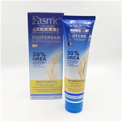 FASMC  Крем для ног FOOT CREAM для сухой, потрескавшейся кожи UREA 30%  100мл  (FM-088)