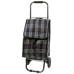 Тележка с сумкой D203ECO "Tartan", 30 кг (002250)