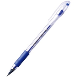 Ручка гелевая Crown "Hi-Jell Grip" синяя, 0,5мм, г