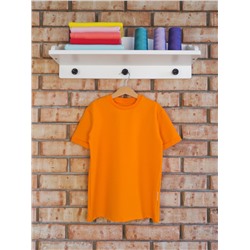 Платье-футболка, 2322, оранжевое