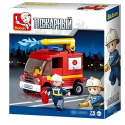 Конструктор Пожарные 38-0622C в коробке в Самаре