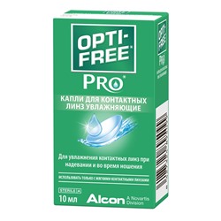 Opti-Free PRO 10 ml Капли увлажняющие