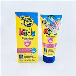 WOKALI  Крем Солнцезащитный Sun KIDS SPF 35+ ДЕТСКИЙ Водостойкий  130г  (HA-3054)