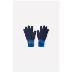 Перчатки  для мальчика  КВ 10005/темно-синий,голубой