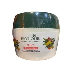 Маска для лица на основе фруктовых соков BIO FRUIT fruit face pack Biotique | Биотик 235г