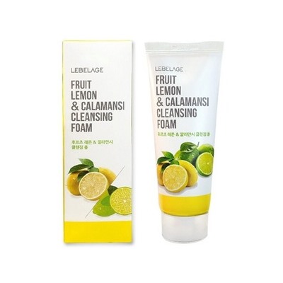 Пенка для умывания LebelAge Fruit Lemon&Calamansi Cleansing Foam, 100мл