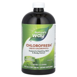 Nature's Way, Chlorofresh, жидкий хлорофилл, без добавок, 480 мл (16 жидк. унций)