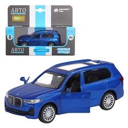 Модель 1:44, BMW X7, синий 1251257JB Автопанорама в Самаре