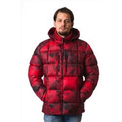 Зимняя мужская куртка, A-126, красный 3D