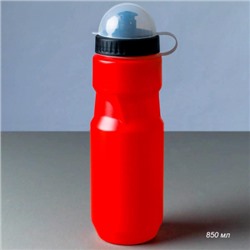 Бутылка для воды с пылевой крышкой "Element". Красная. 850 мл. /711596 /FWEPE-26Dr / уп 1