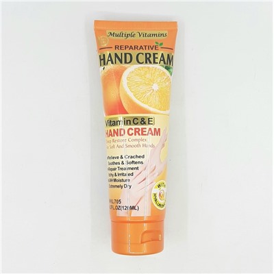 WOKALI  Крем для рук HAND CREAM Vitamin C & E с Витаминами С и Е  120мл  (WKL-705)