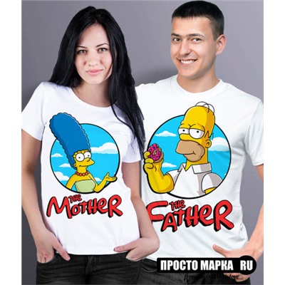 Парные футболки The Mother/The Father