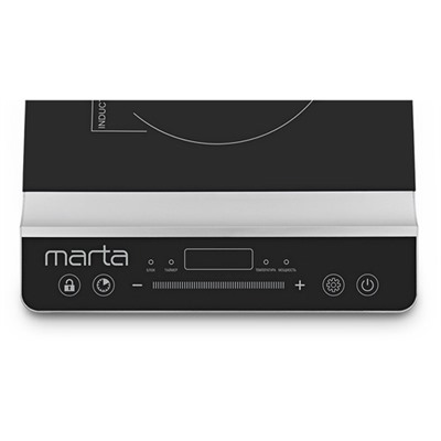 MARTA MT-4210 черный жемчуг электроплитка индукция