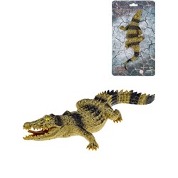 Крокодил 23см, на листе (ИК-5143)
