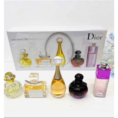 Набор духов Dior 5 штук по 5ml оптом