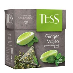 Чай Тесс зеленый Tess Ginger Mojito 20 пир